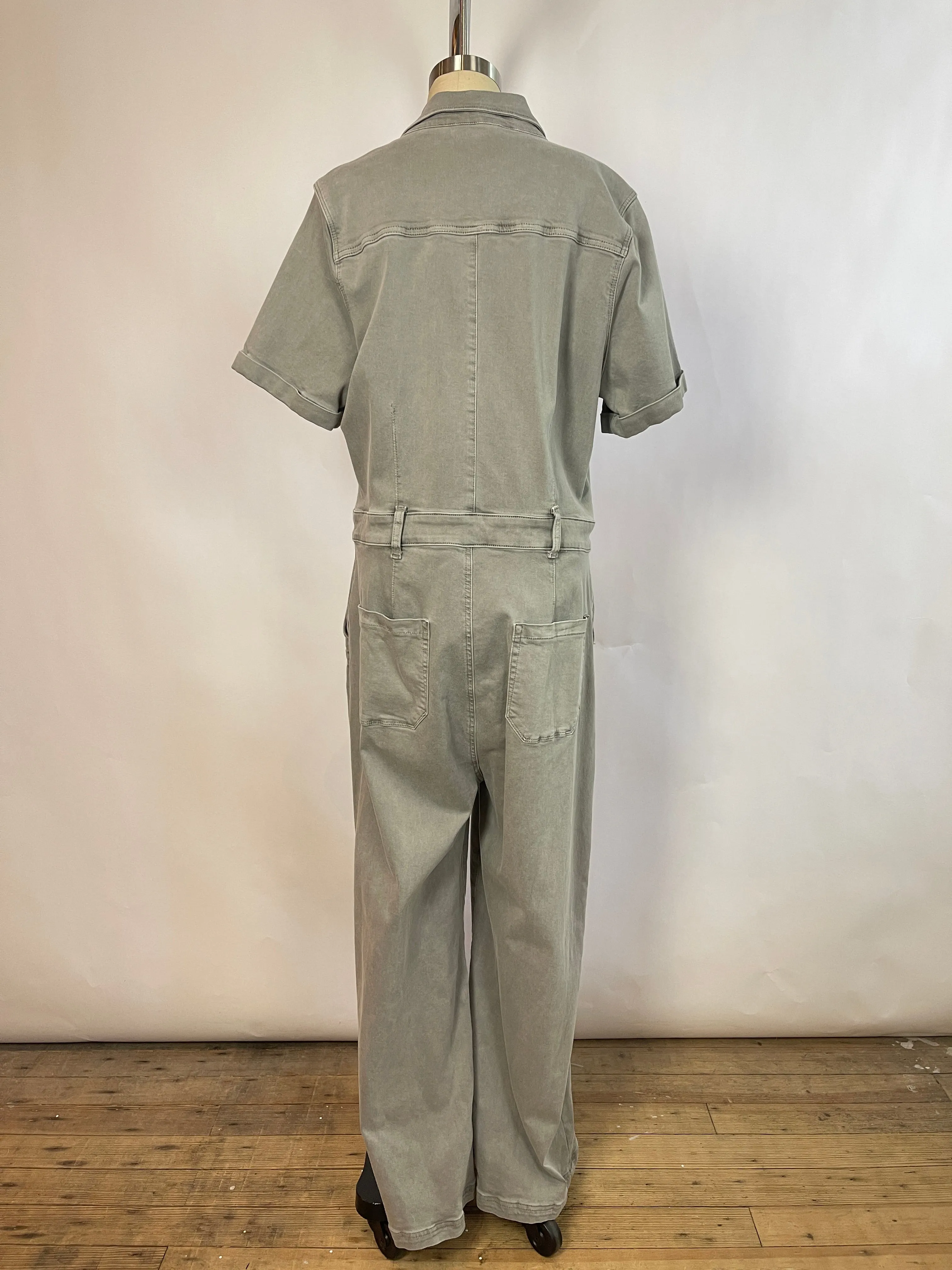 Paige Grey Jumpsuit (L)