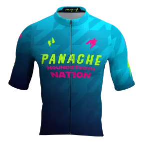 PANACHE NATION24 - Women's Pro Super Jersey - NEON BLUE