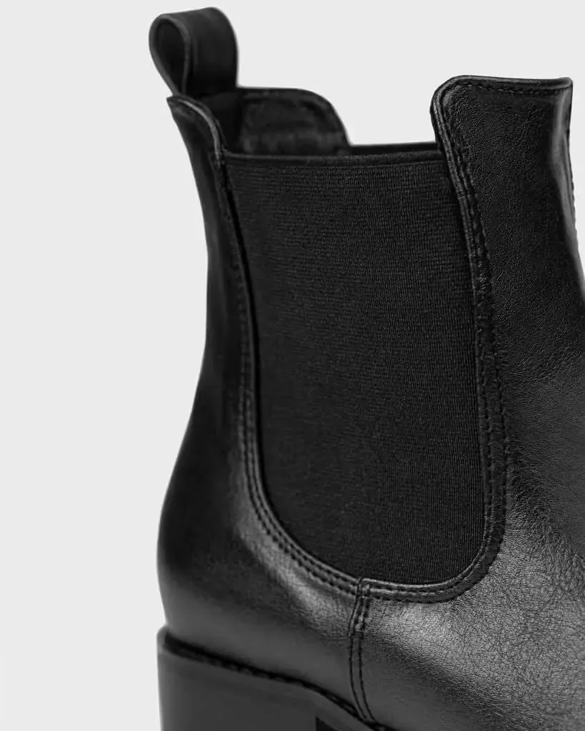 PRE-ORDER Vegan Chelsea Black Vegea Boots by Bohema