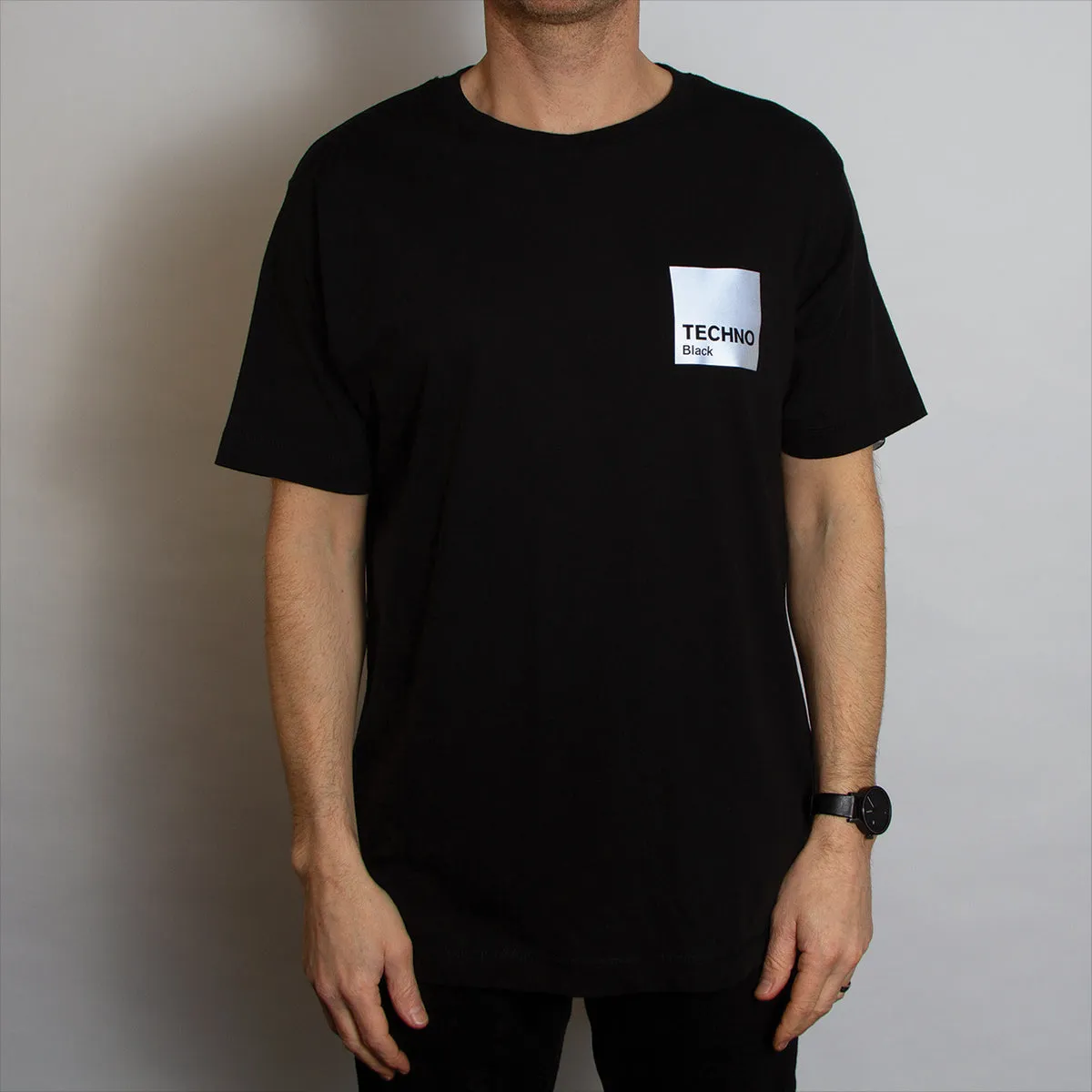 Reflective Box Techno Black - Tshirt - Black