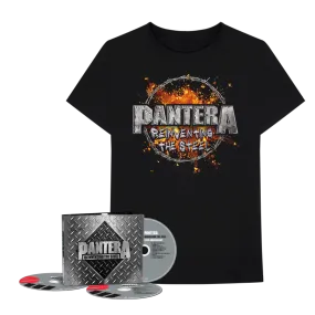 REINVENTING THE STEEL: 20th ANNIVERSARY EDITION CD   T-SHIRT BUNDLE