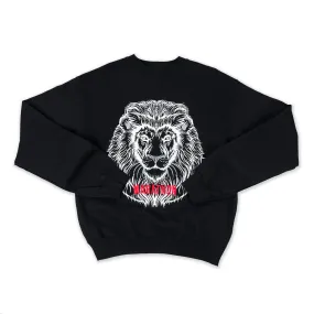 Respect Lion Crewneck - Black