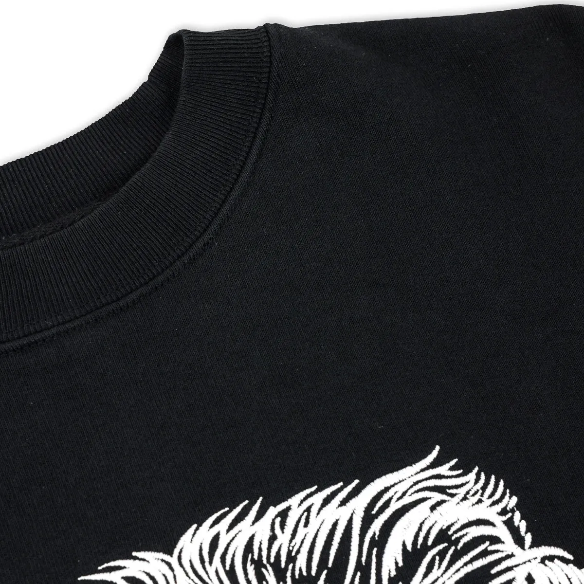 Respect Lion Crewneck - Black