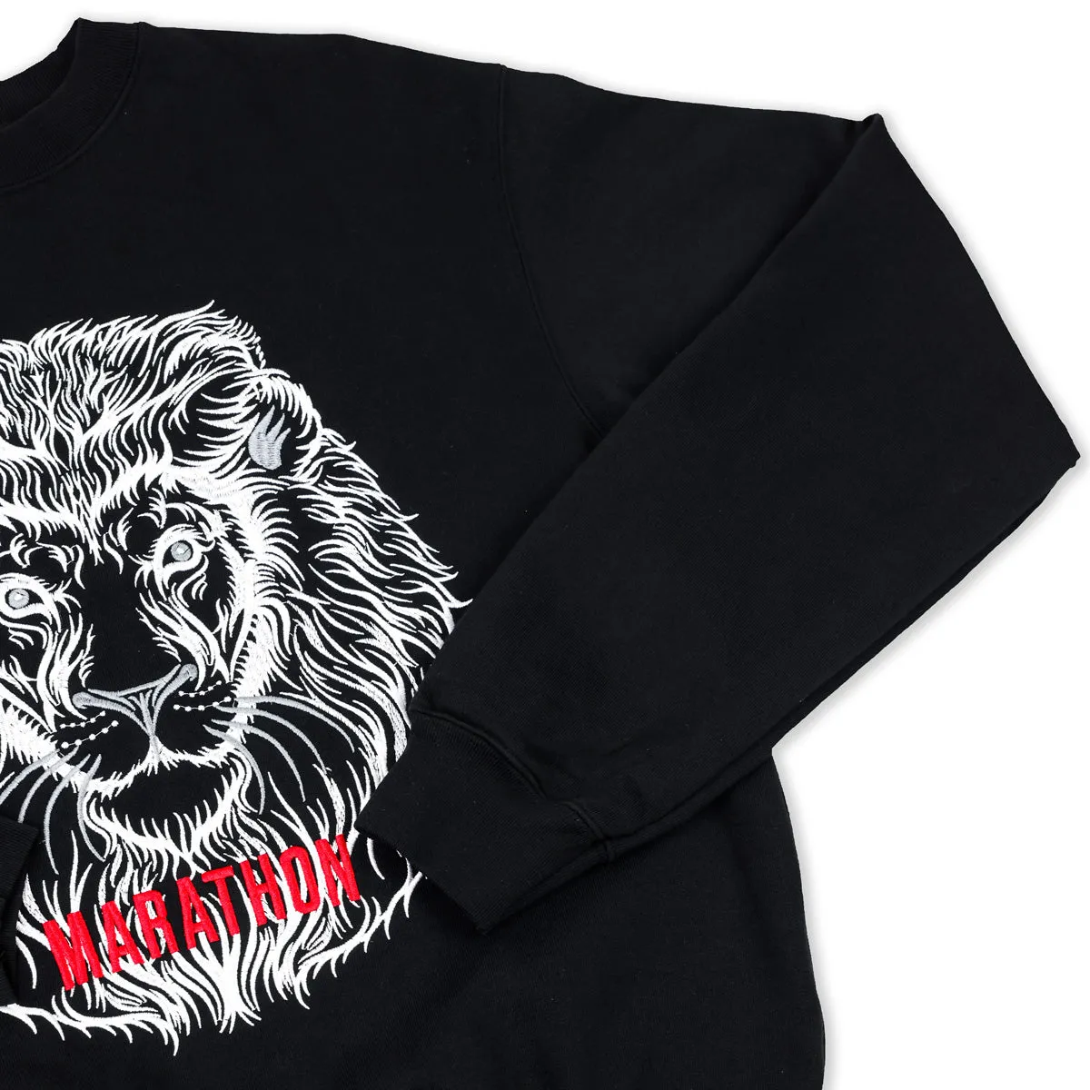 Respect Lion Crewneck - Black