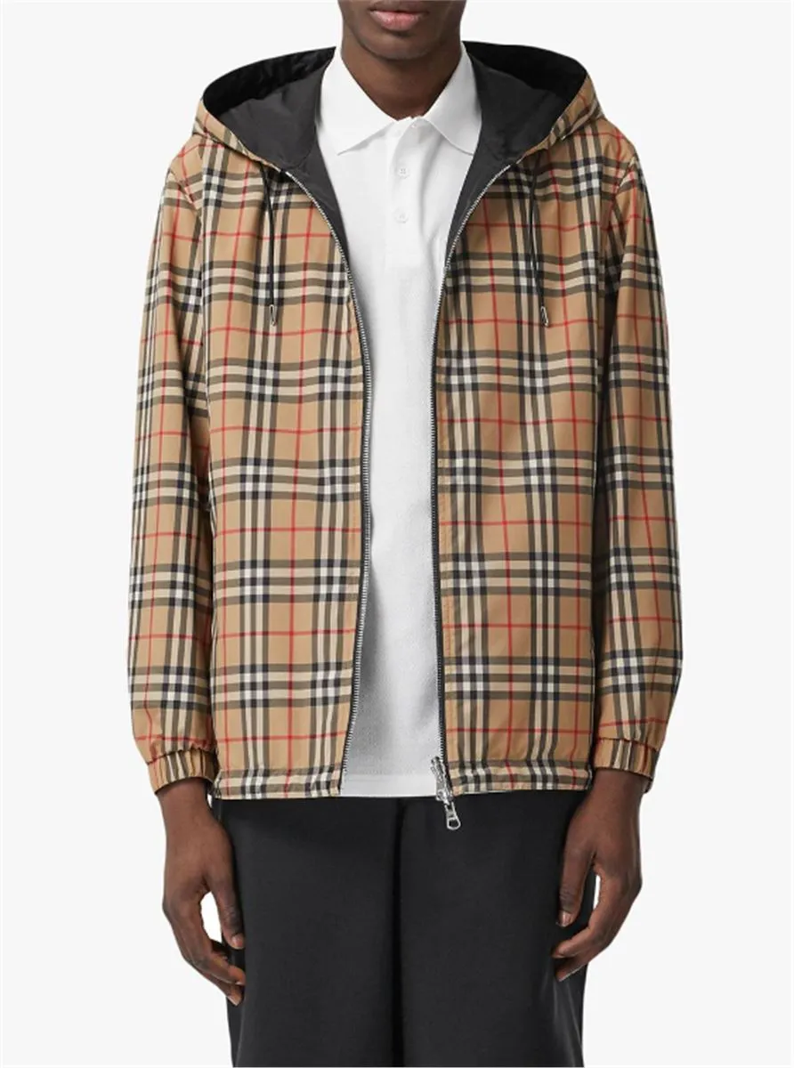 REVERSIBLE VINTAGE CHECK JACKET