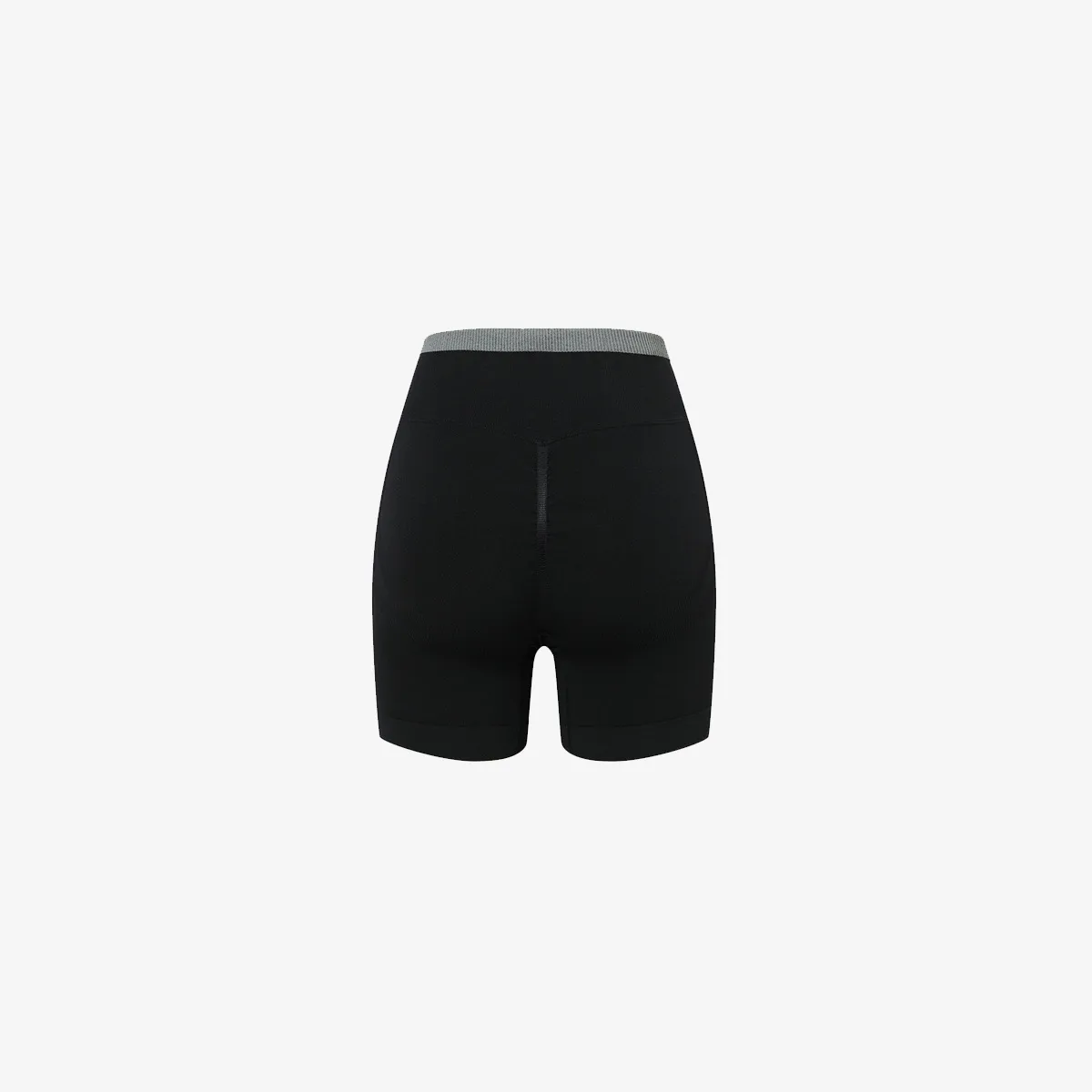 SALE - High Waist Two Tone Detail Shorts