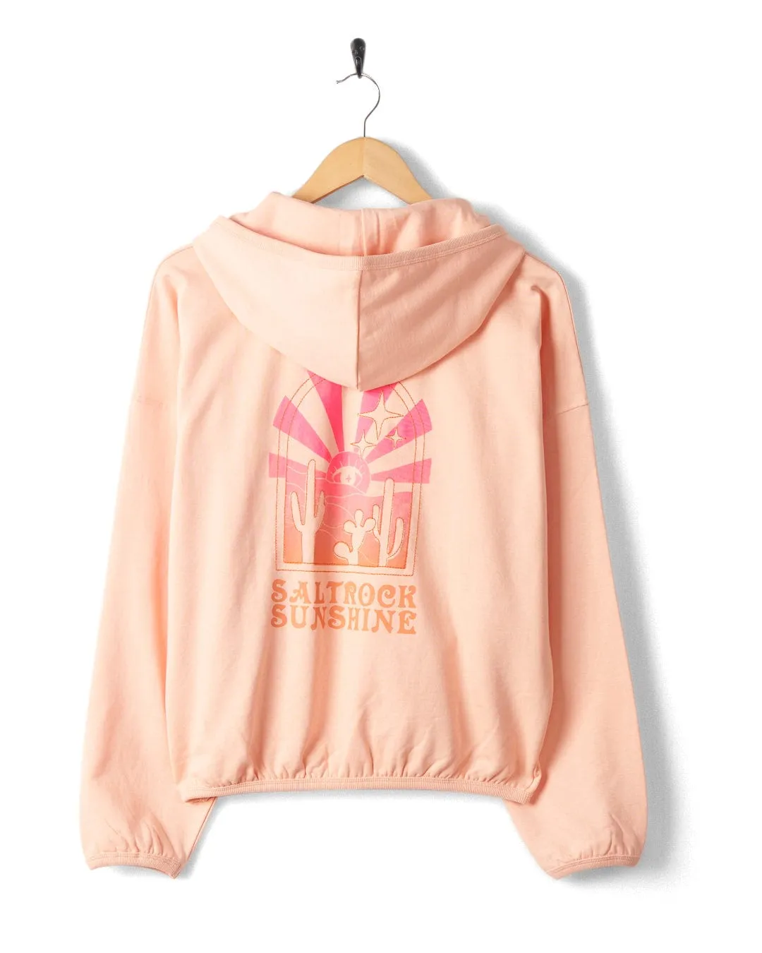 Saltrock Sunshine - Womens Pop Hood - Peach