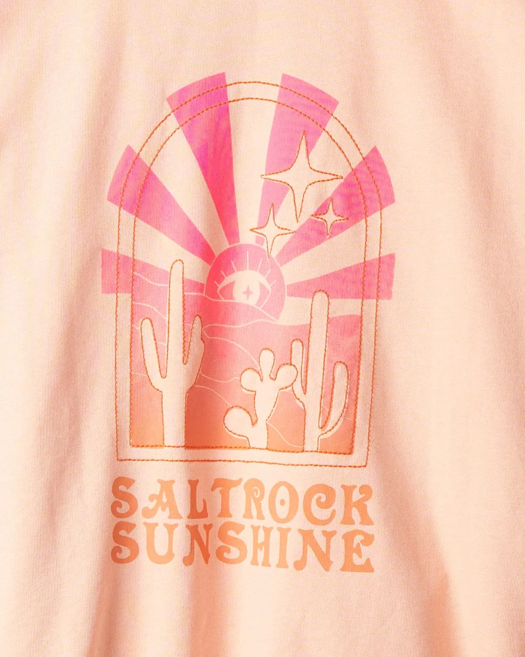 Saltrock Sunshine - Womens Pop Hood - Peach