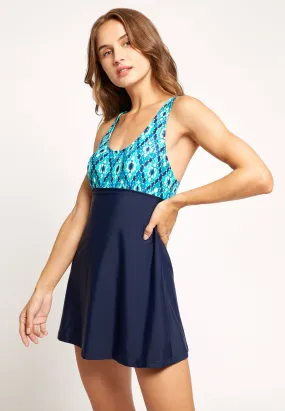 Scoop Neck Swimdress