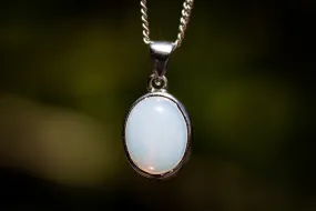 Sea Opal Necklace for Ashes