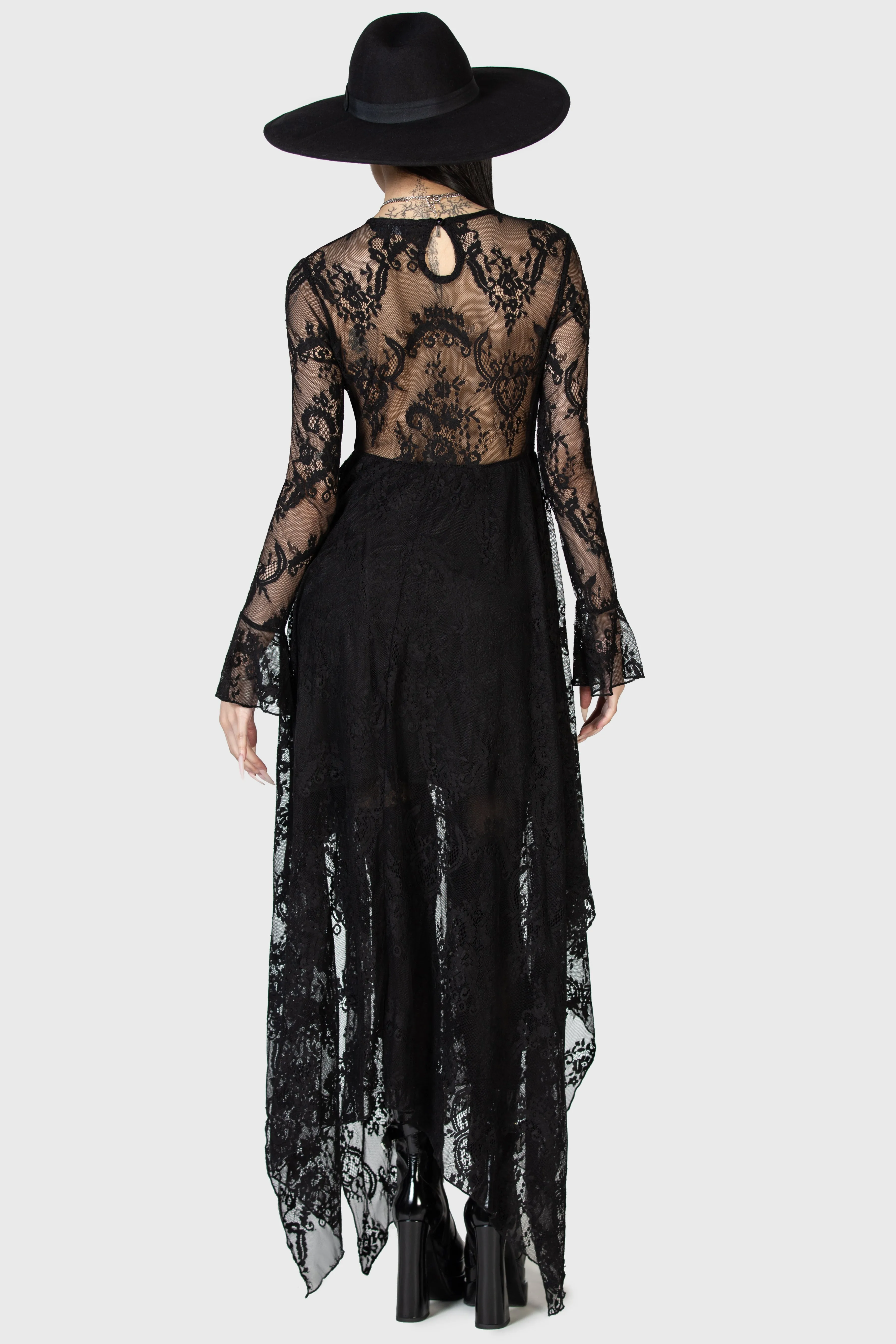 Shadow Figure Maxi Dress Resurrect