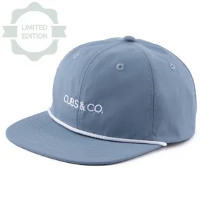 Snapback Hat - Quick Dry Nylon Blue (Kids-Adults)