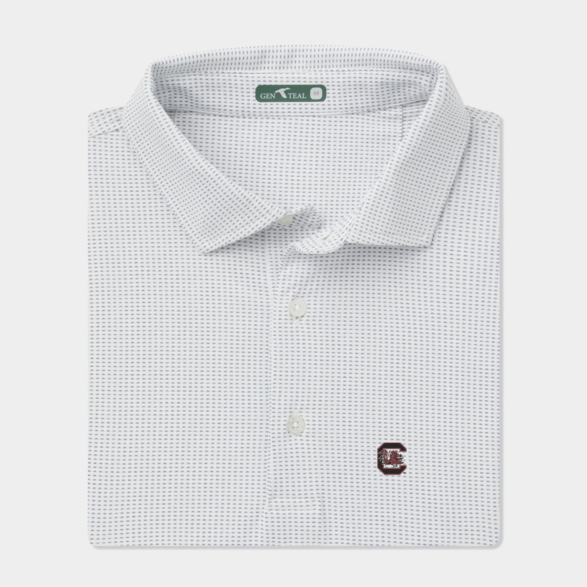 South Carolina Textured Jacquard brrrº Polo