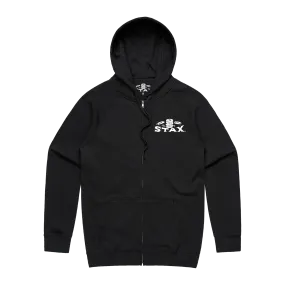 Stax Falling Records Logo Hoodie (Black)