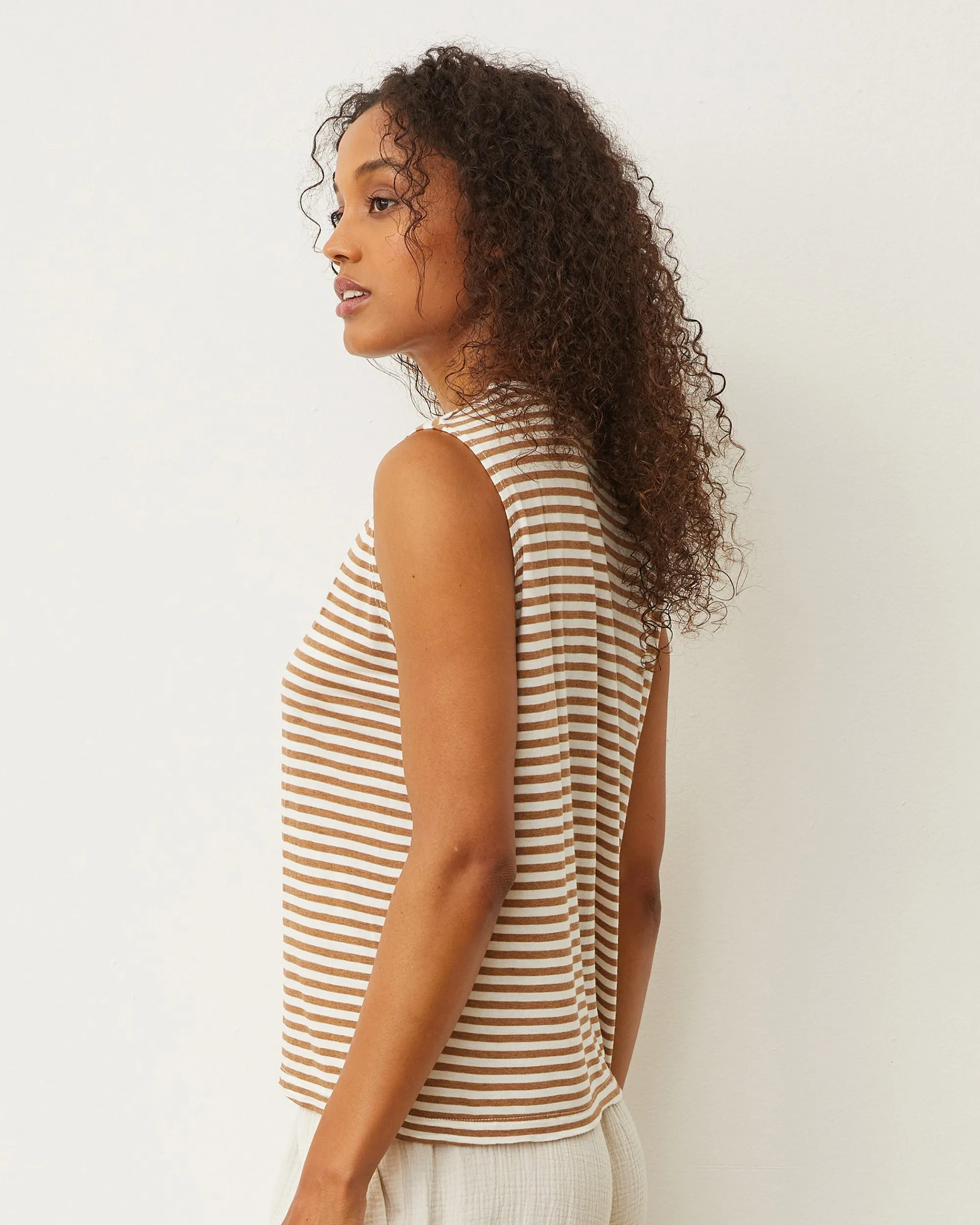 Stripe Muscle Tank