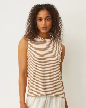 Stripe Muscle Tank