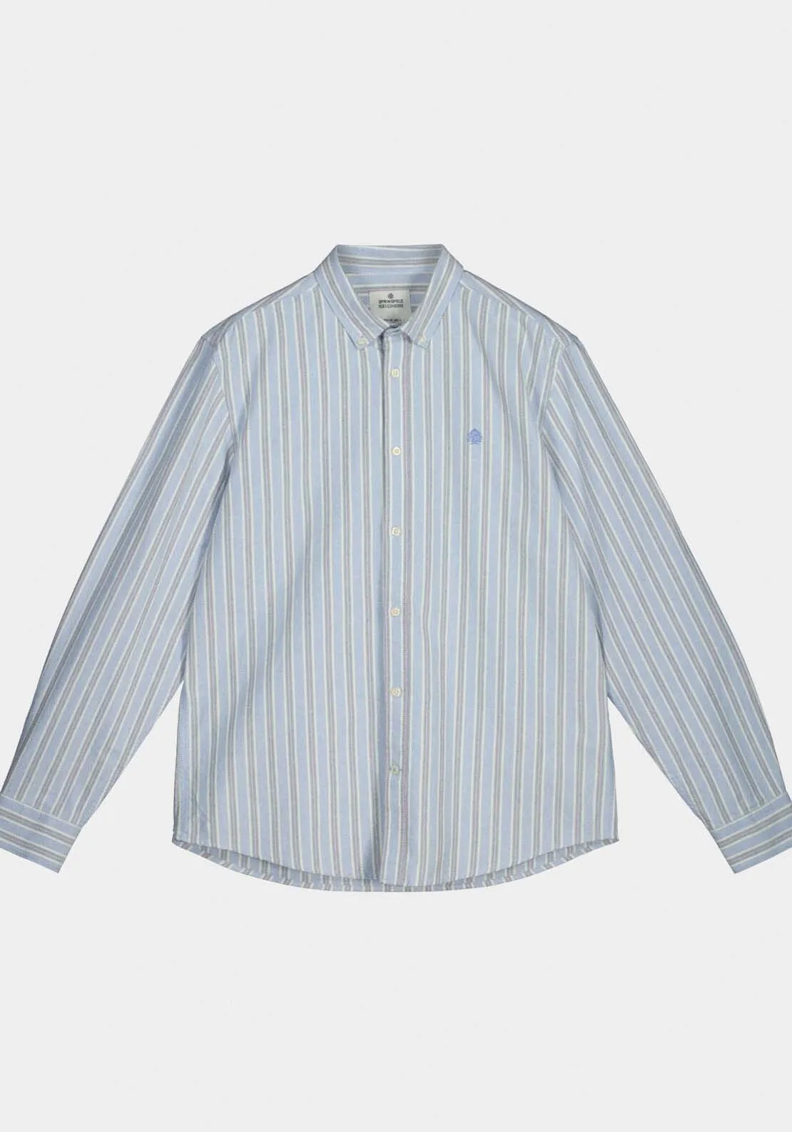 Striped Oxford shirt - Blue