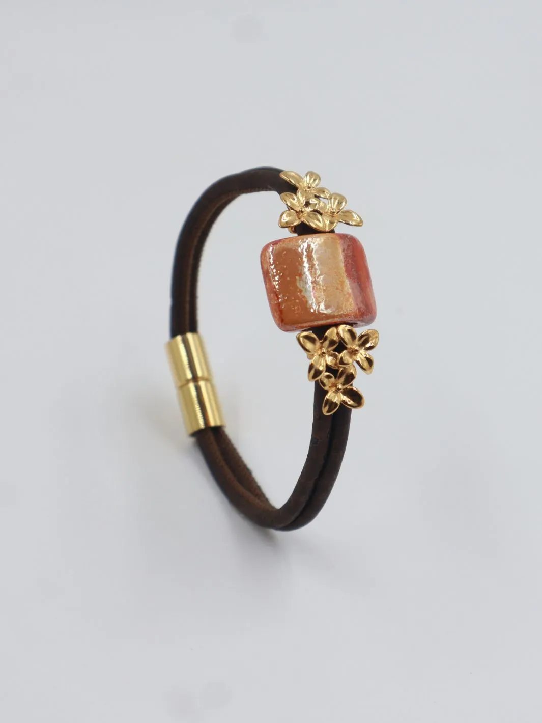 Sun fire Iberis Cork Bracelet