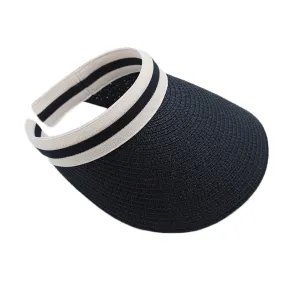 Sun Visor Hat - Black (Kids-Adults)