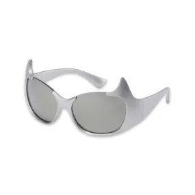 Sunglasses - Futuristic Animal Instincts Glasses, Silver