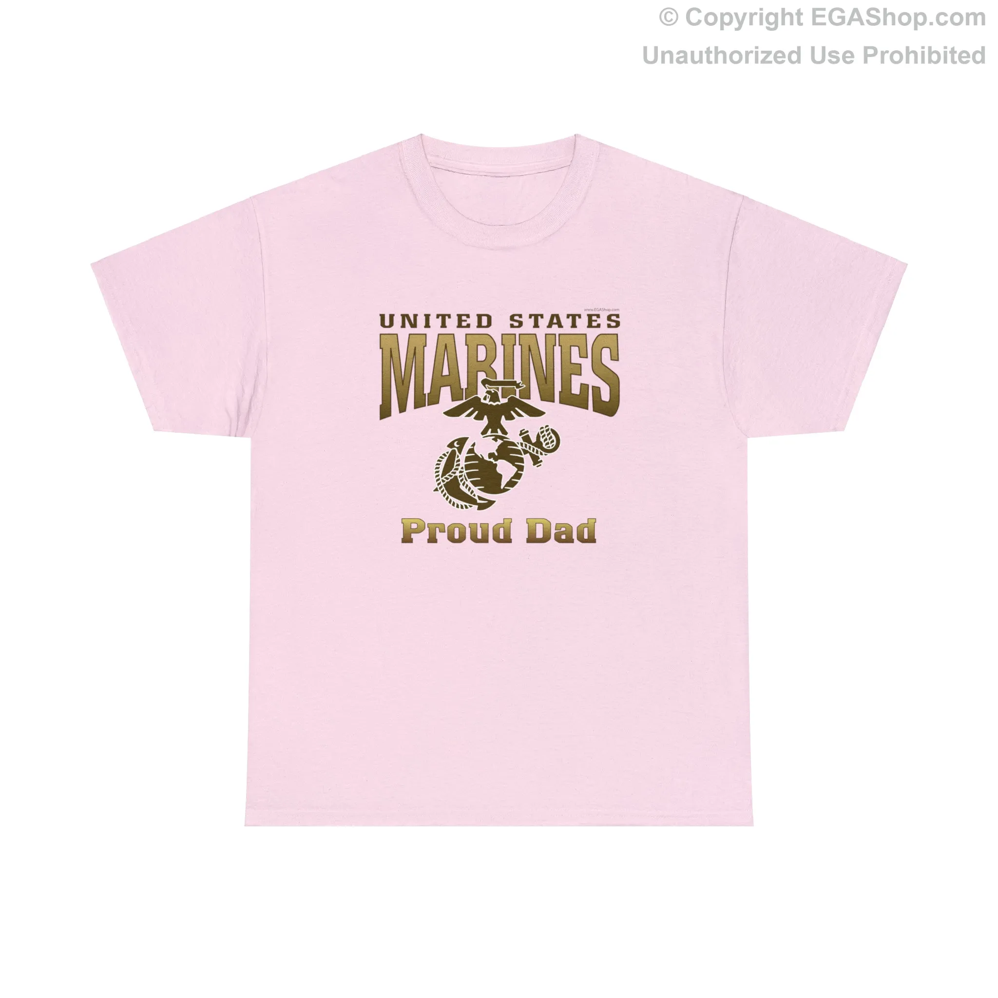 T-Shirt: United States Marines Proud Dad