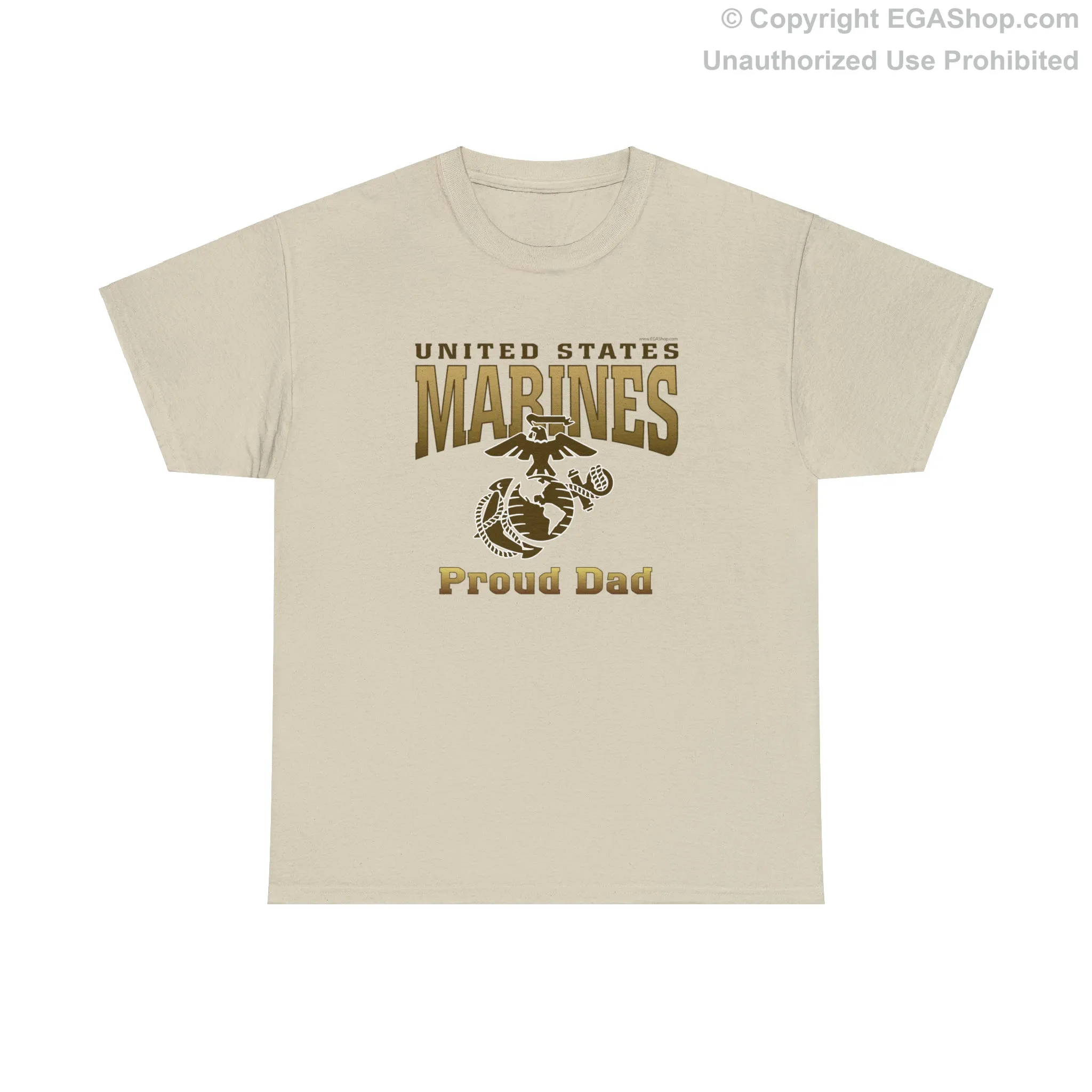 T-Shirt: United States Marines Proud Dad