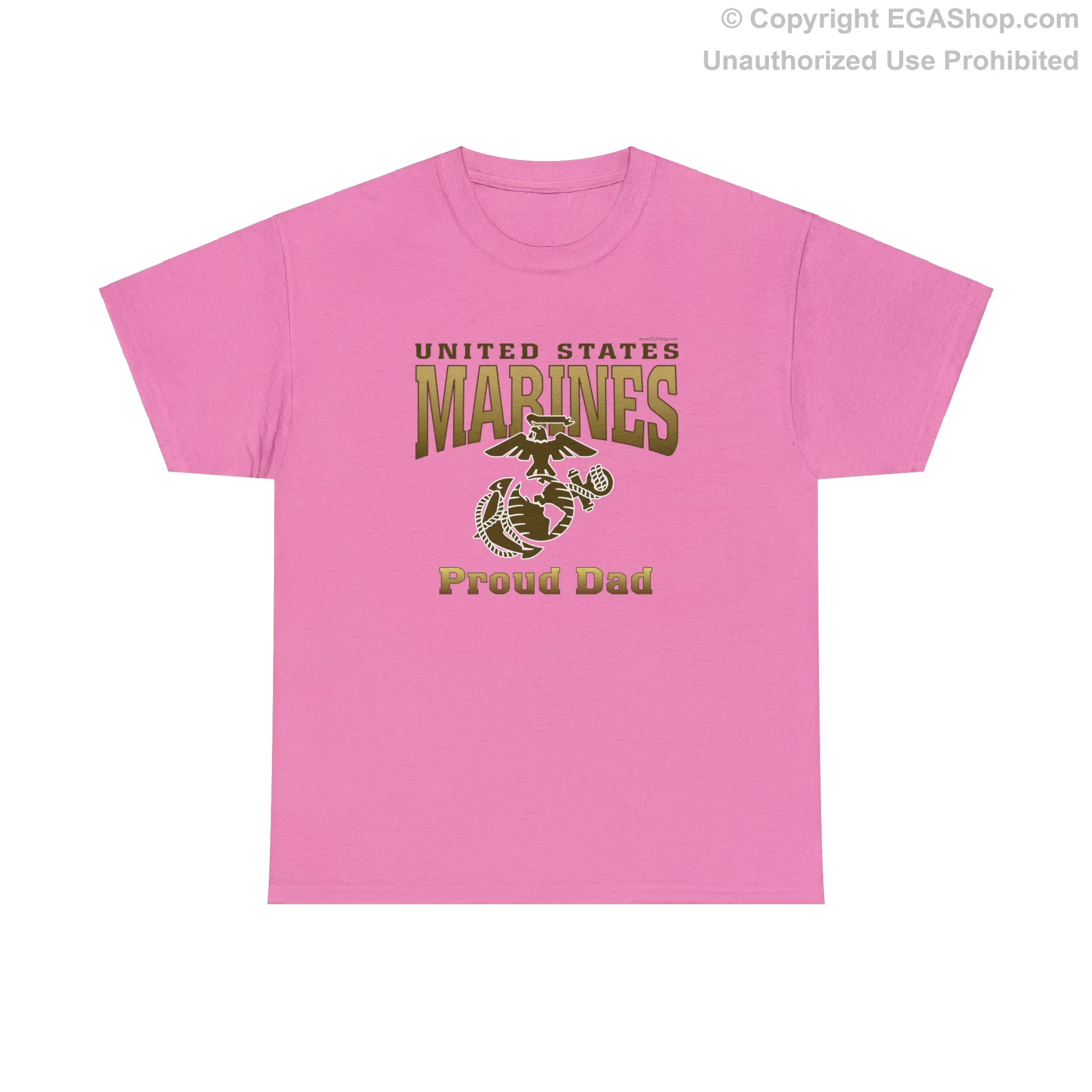 T-Shirt: United States Marines Proud Dad