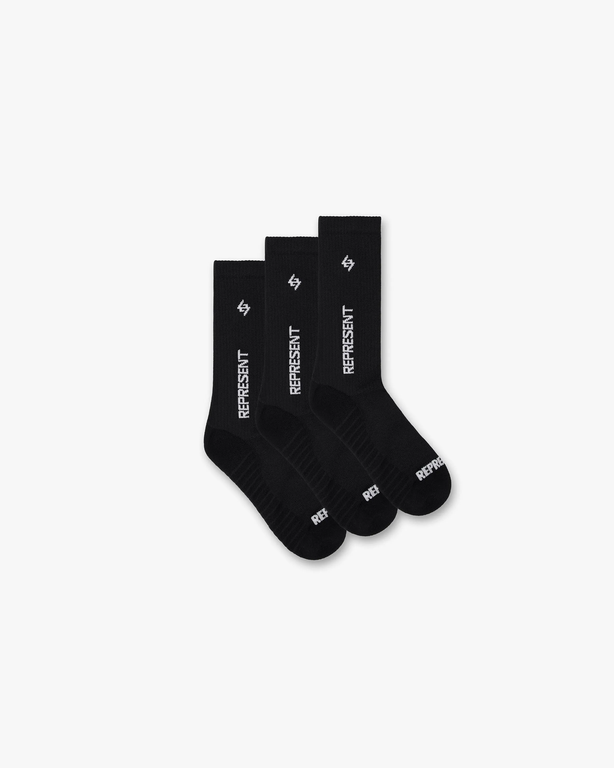 Team 247 Socks - 3 Pack - Black