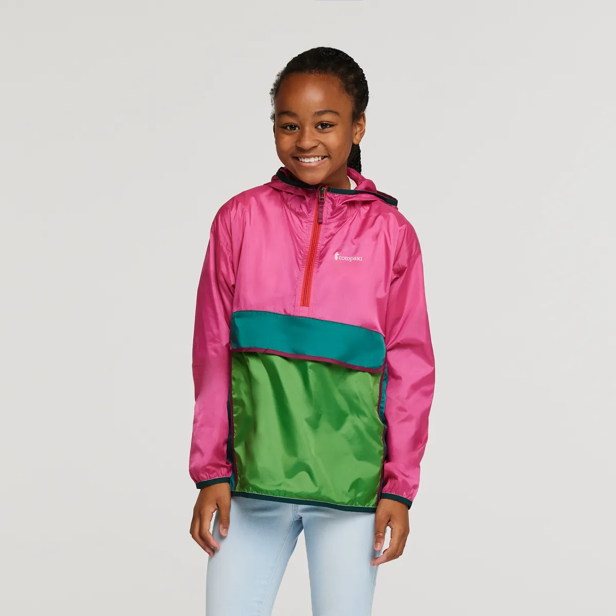 Teca Half-Zip Windbreaker - Kids'