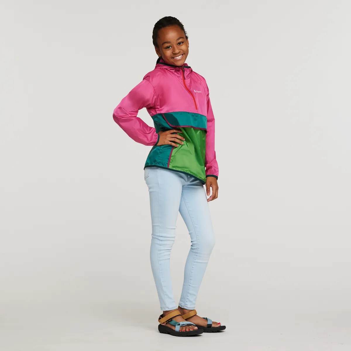 Teca Half-Zip Windbreaker - Kids'