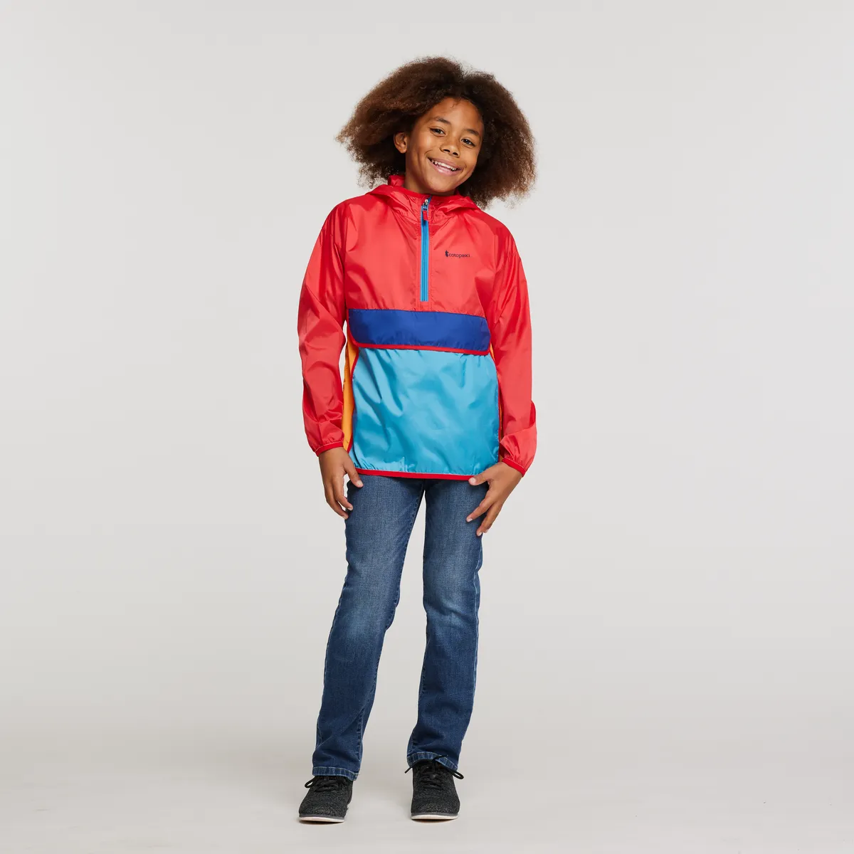 Teca Half-Zip Windbreaker - Kids'