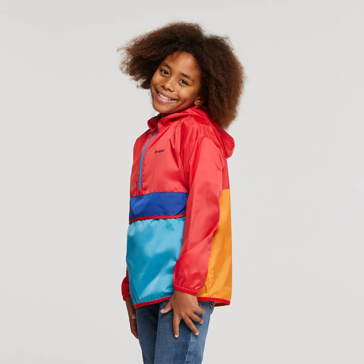 Teca Half-Zip Windbreaker - Kids'