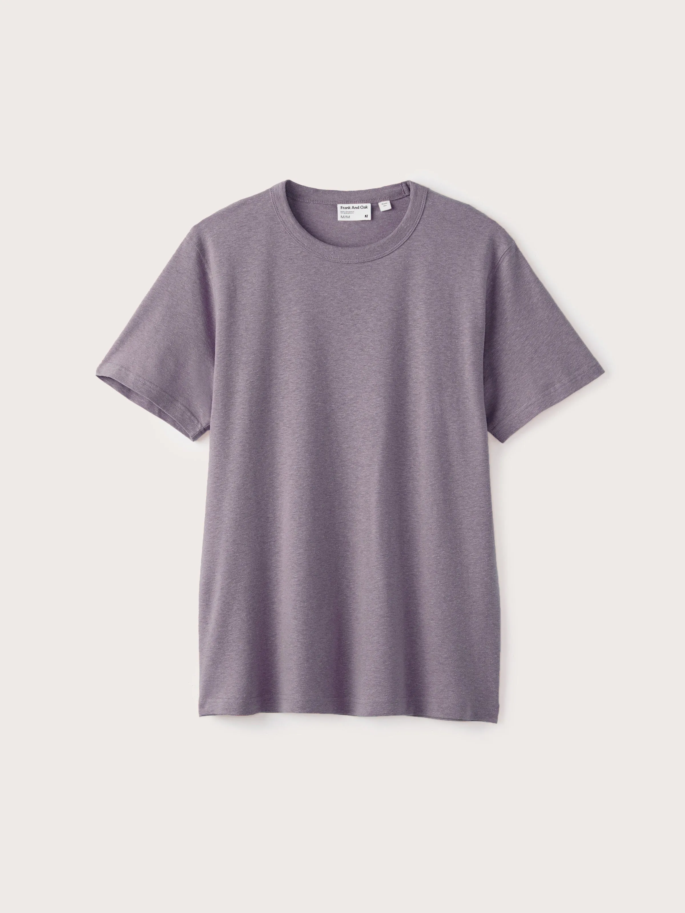 The Hemp Slim T-Shirt in Slate Violet