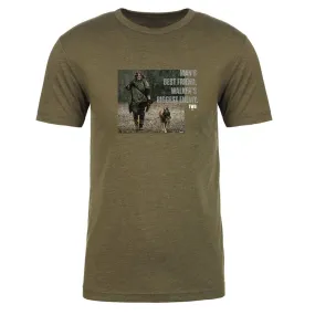 The Walking Dead Man's Best Friend Men's Tri-Blend T-Shirt