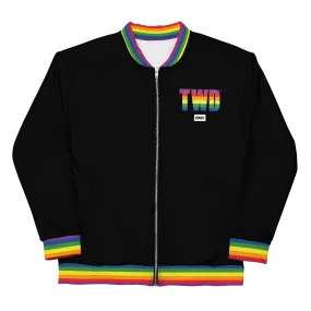 The Walking Dead Pride Logo Unisex Bomber Jacket