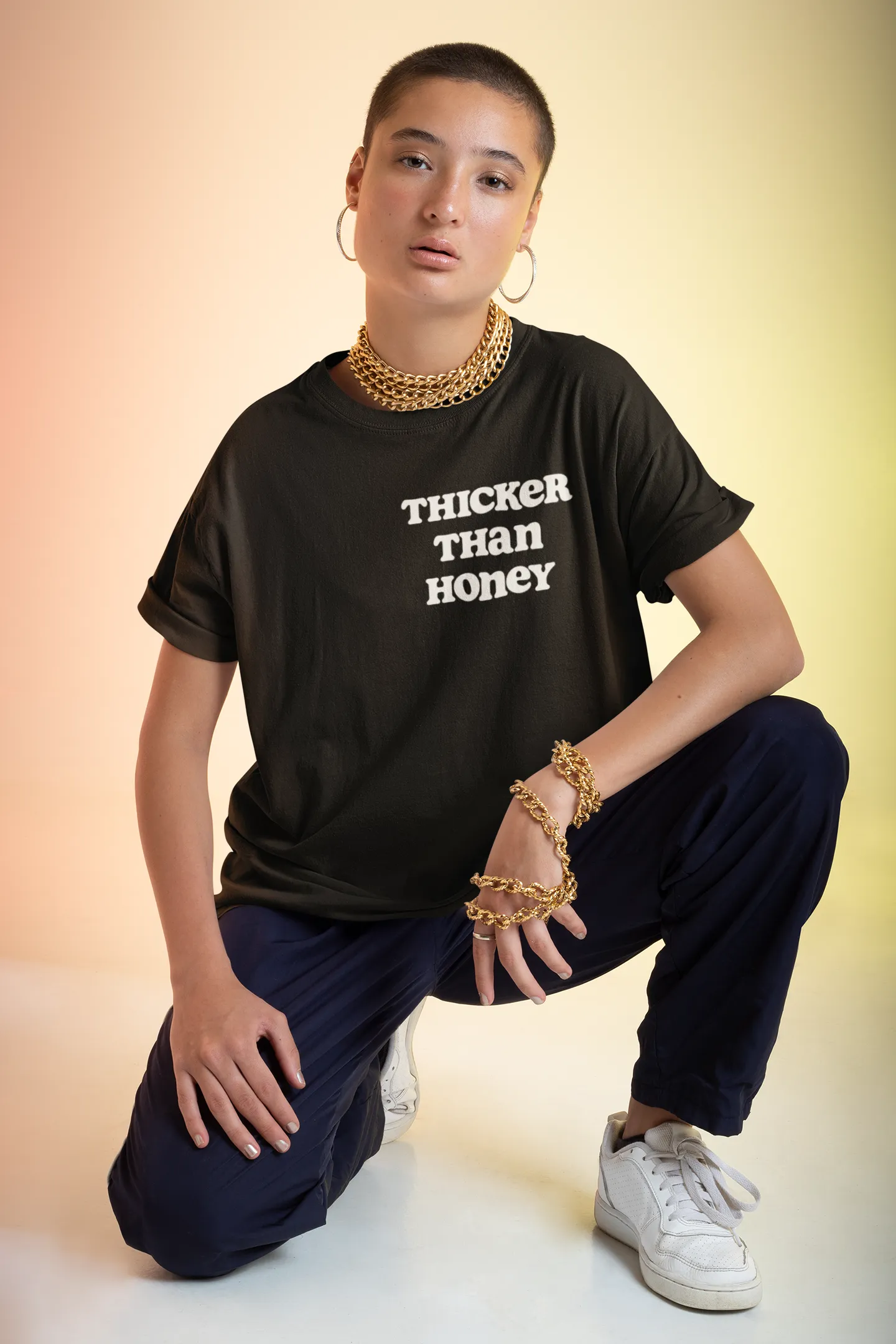 THICKER THAN HONEY Oversized T-shirt