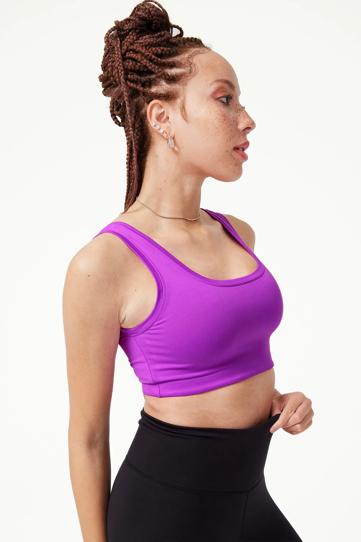 TLC Sports Bra in Dana's Bakery Purple