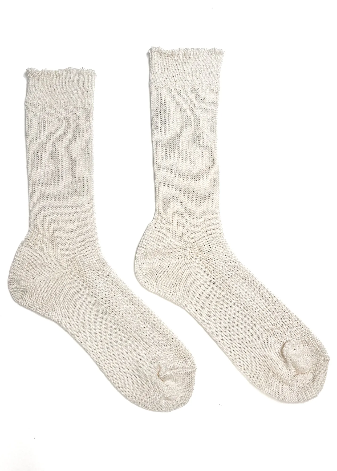 Trouser Socks • Thin Gauge Linen