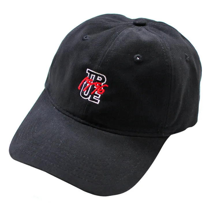 True 96 Dad Hat Black