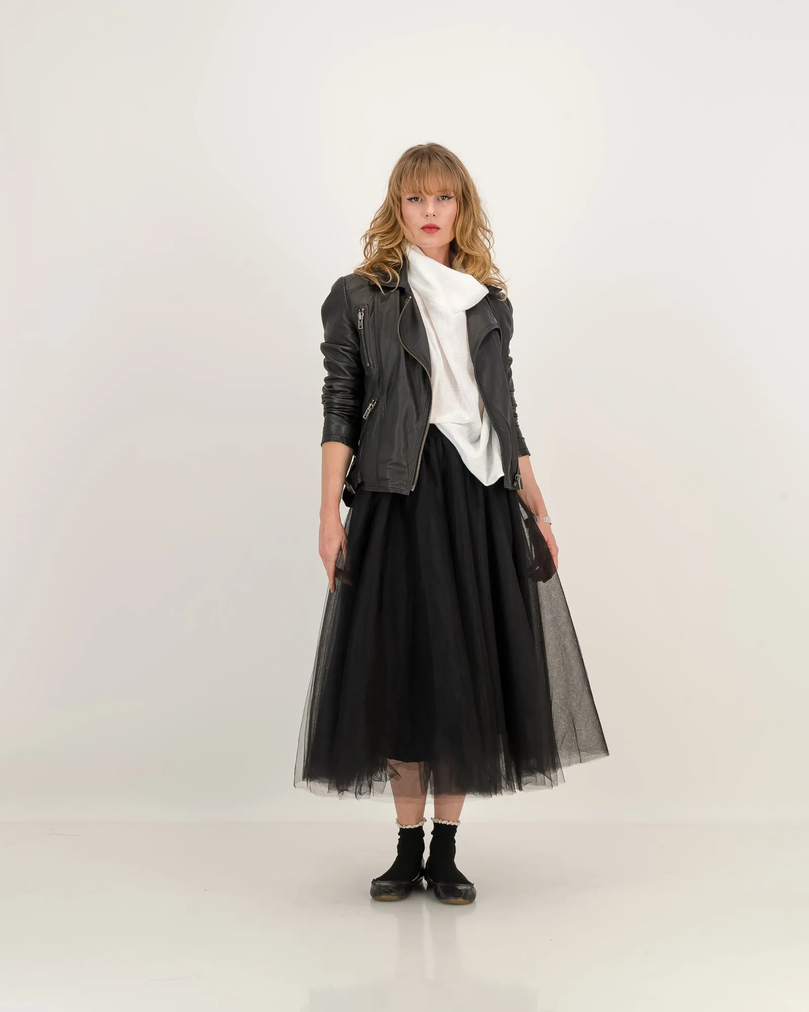 tulle tiana skirt - black