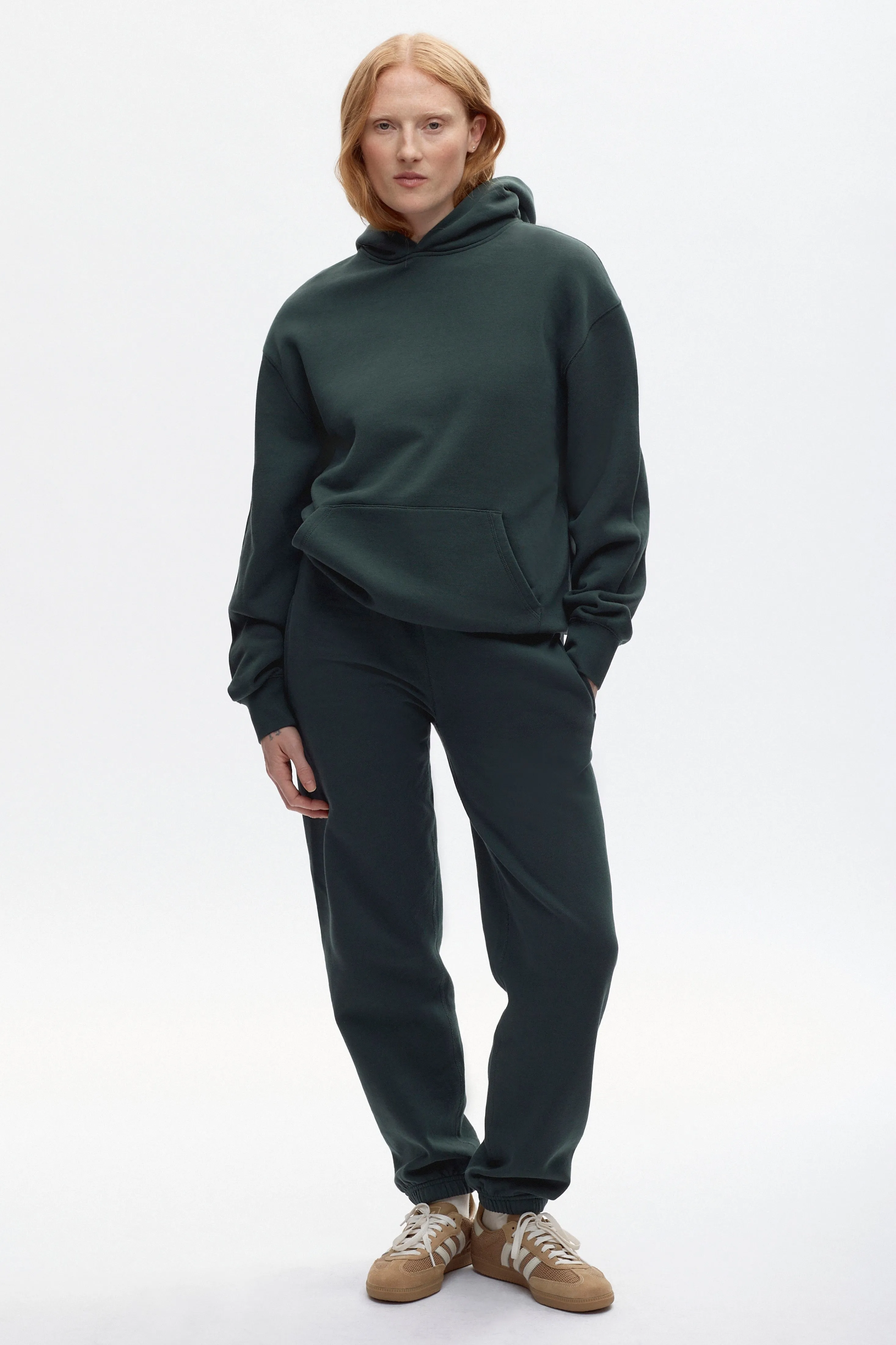 Unisex Essential Hoodie in Racing Green