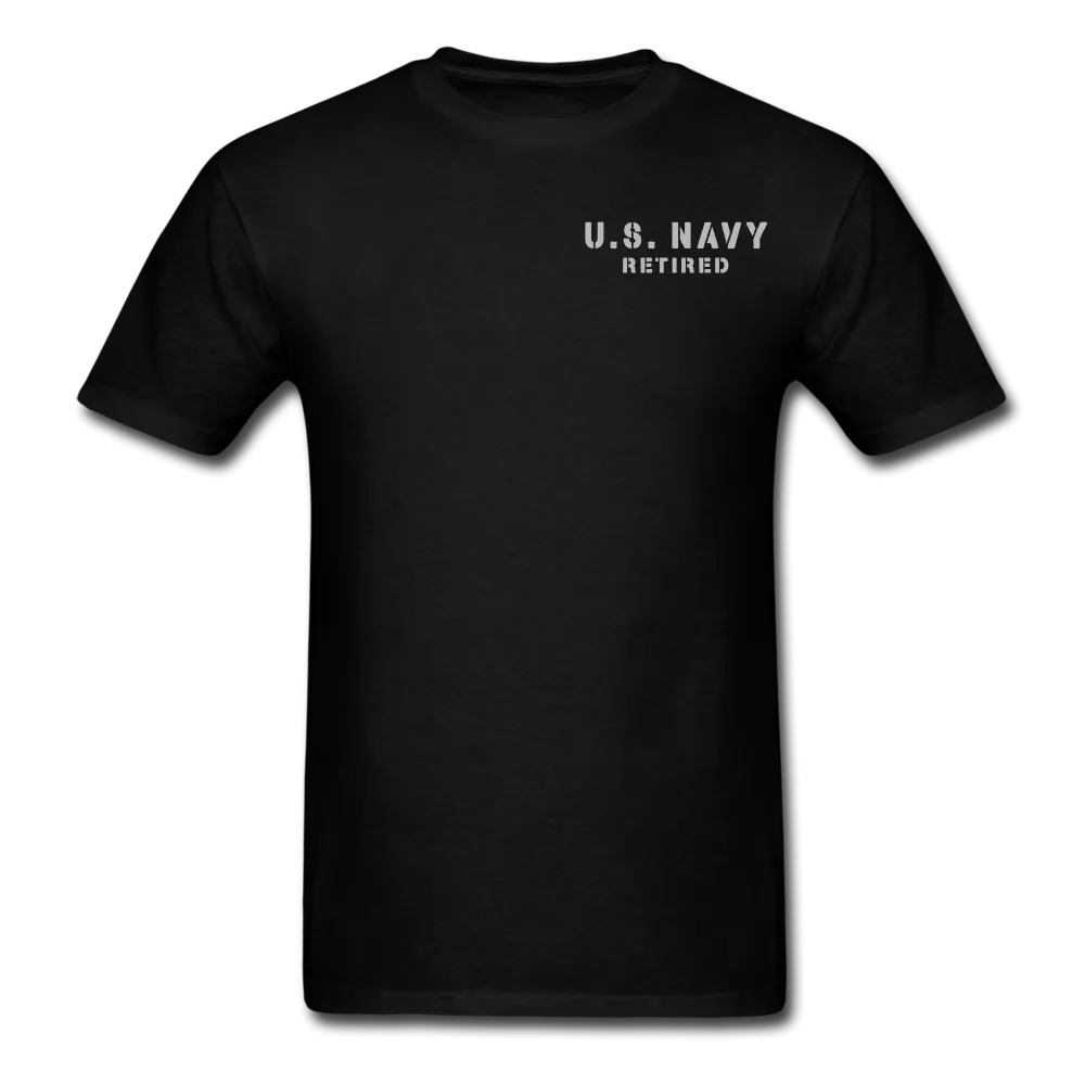 US Navy Retired P-3 Orion Vintage Flag Tee