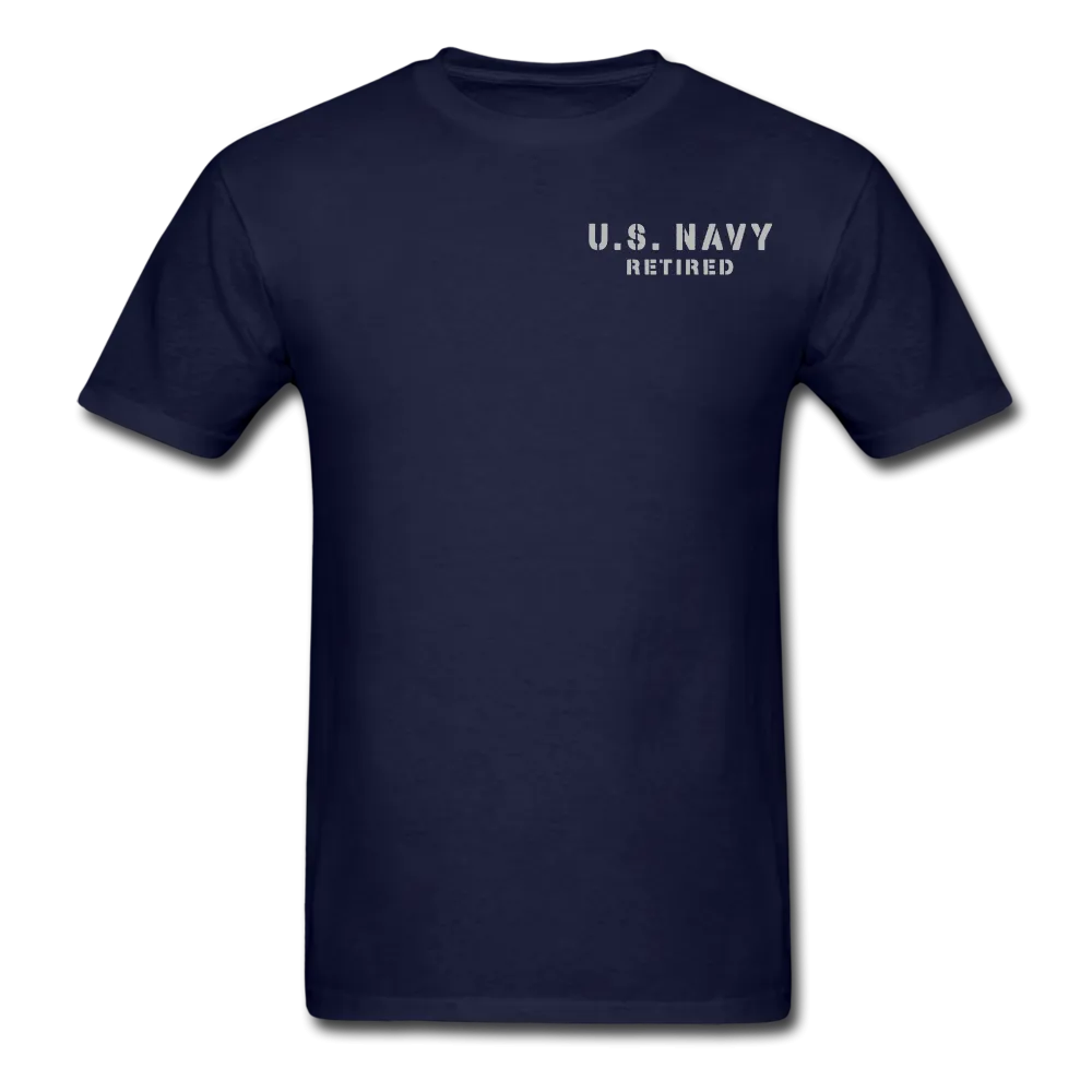 US Navy Retired P-3 Orion Vintage Flag Tee