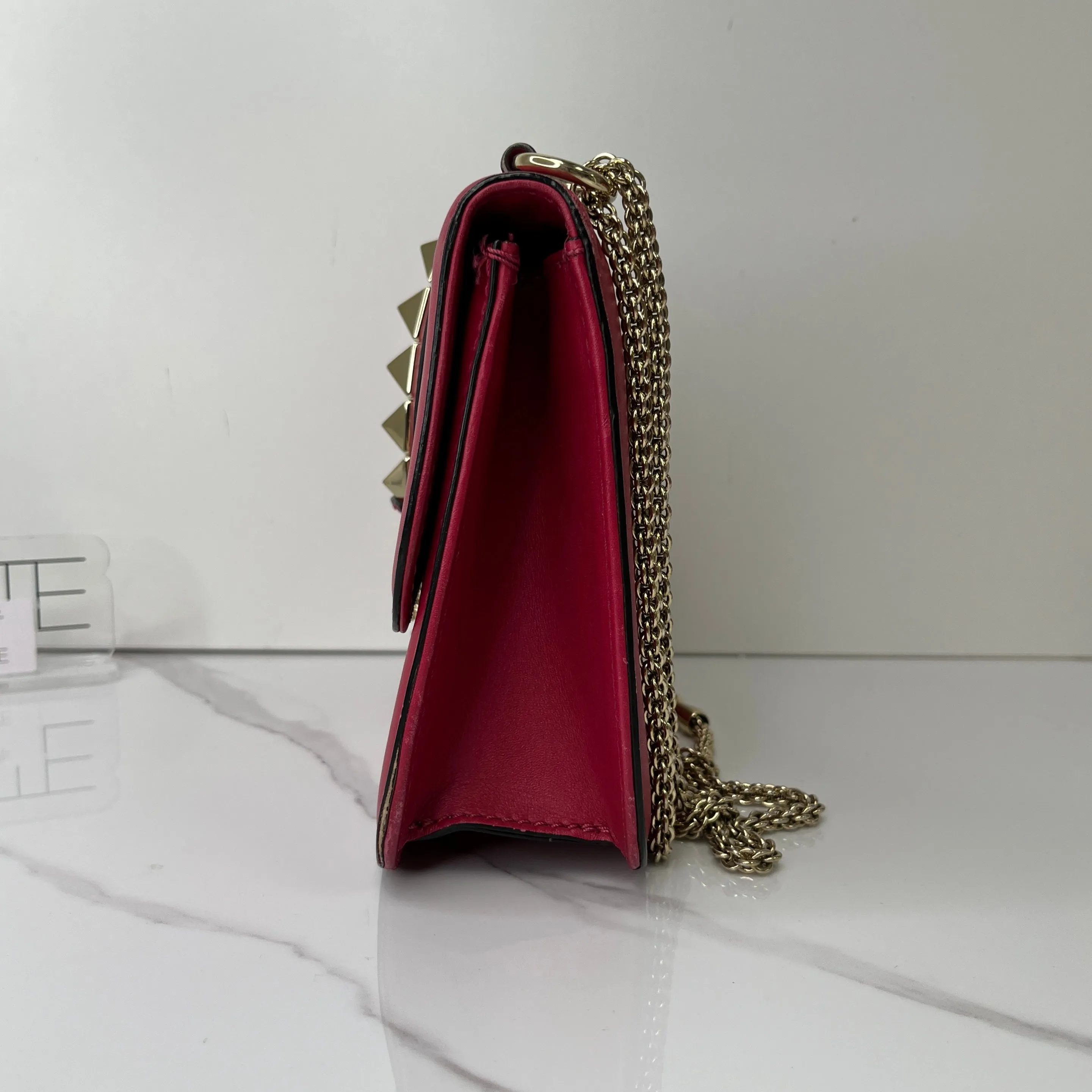 Valentino Medium Rockstud Glam Shoulder Bag