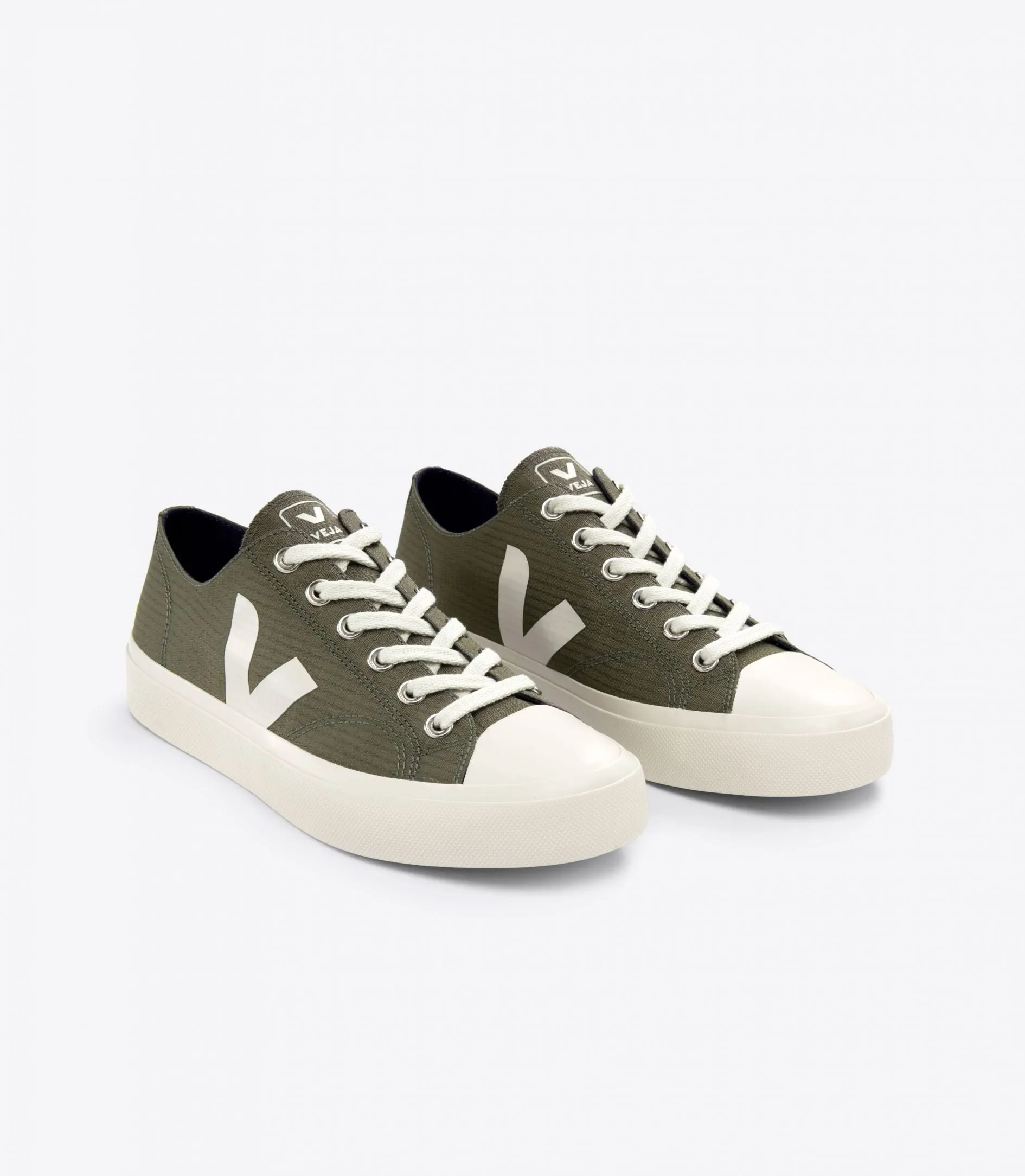 VEJA Men's Khaki Green Pierre Watta II Low Ripstop Sneaker