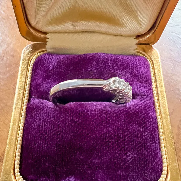 Vintage Five Diamond Band Ring