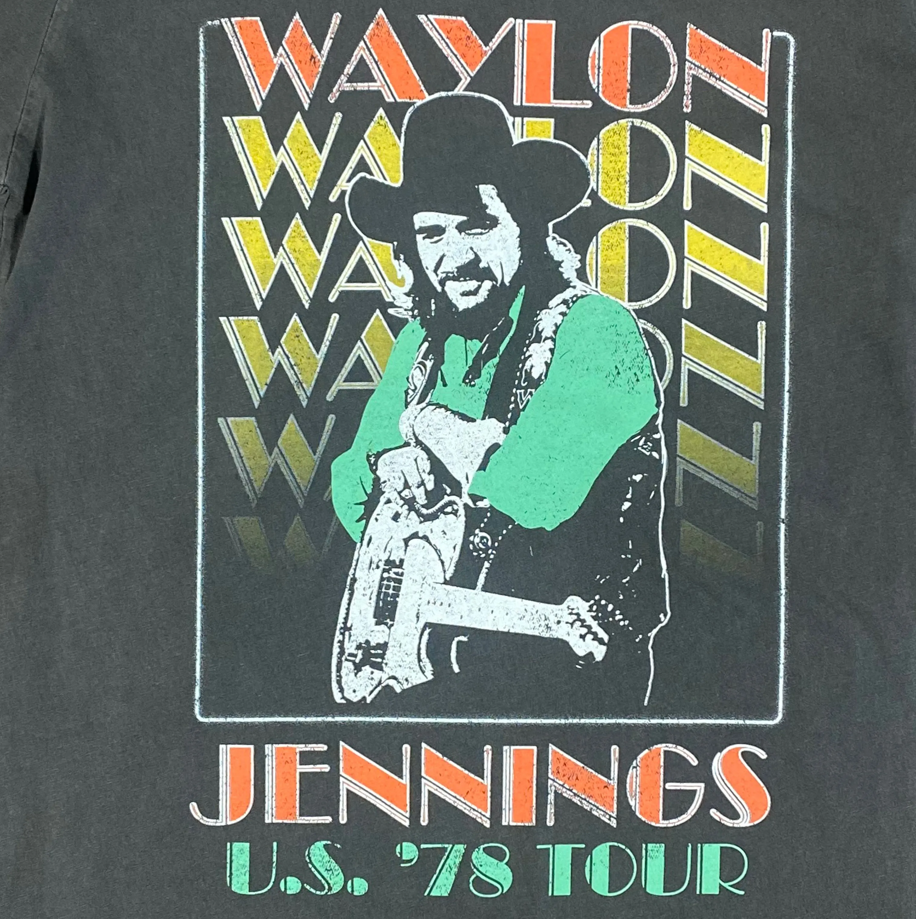 Waylon Jennings U.S. 78 Tour Unisex Tee