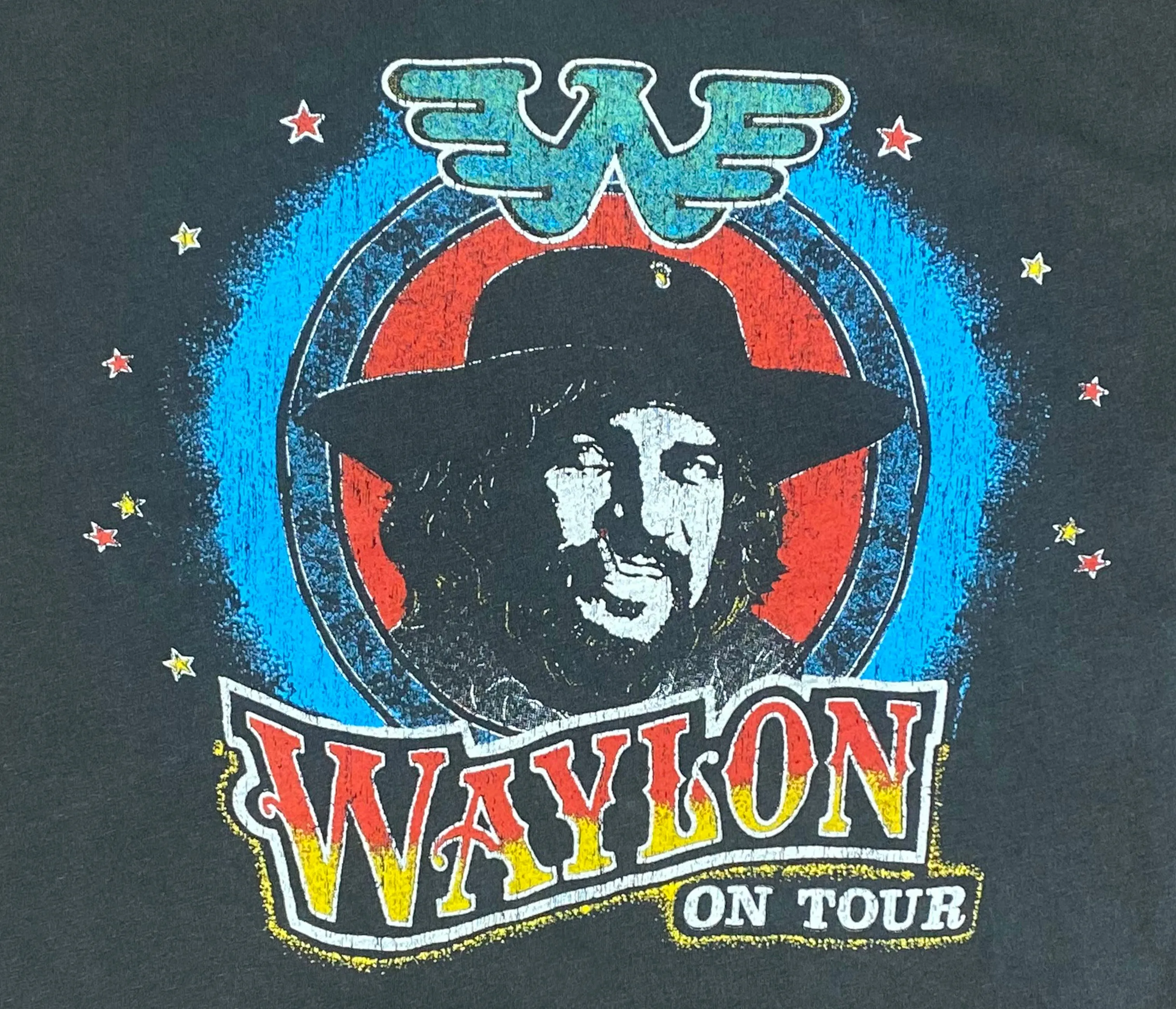 Waylon on Tour Cut off Crop Tee