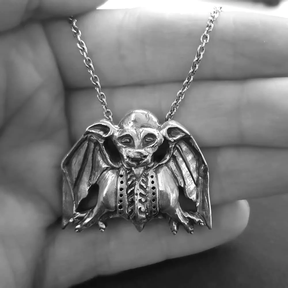 Westminster Gothic Bat Gargoyle Necklace