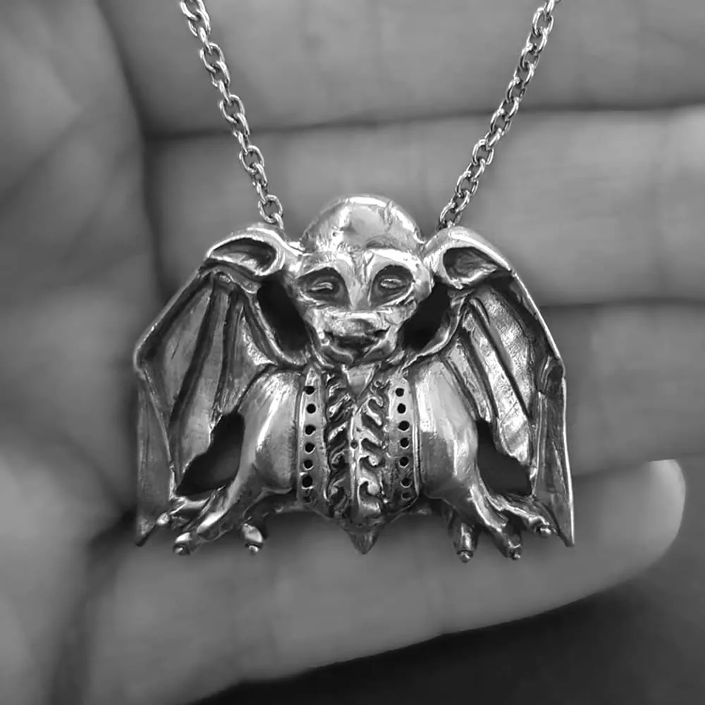 Westminster Gothic Bat Gargoyle Necklace